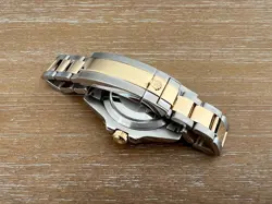 ROLEX SUBMARINER DATE 40MM SUNBURST BLUE 18K YELLOW GOLD TWO-TONE WATCH 116613LB