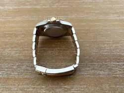 ROLEX SUBMARINER DATE 40MM SUNBURST BLUE 18K YELLOW GOLD TWO-TONE WATCH 116613LB