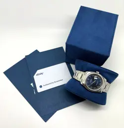 STEEL 36MM BLUE