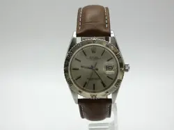 Mens Rolex Datejust 1625 1970s Turn-O-Graph 36mm 18k Gold Thunder Auto