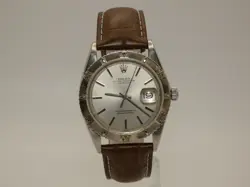 Mens Rolex Datejust 1625 1970s Turn-O-Graph 36mm 18k Gold Thunder Auto