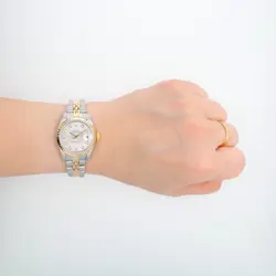 TWO-TONE SILVER DIAMOND