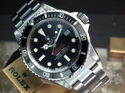 Outstanding 1978 Rolex Oyster Double Red Sea-Dweller 1665 with SHWR Services