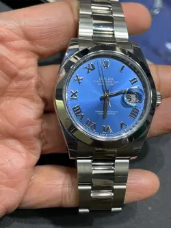 BLUE DIAL WITH