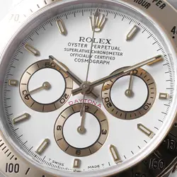 ROLEX DAYTONA 16523 WHITE U NUMBER SECOND HAND MENS