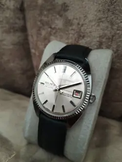 Datejust Relmex Watch Vintage Mecanic Swiss Made 70's NOS
