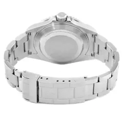 Rolex Submariner Date Black Dial Steel Mens Watch 16610 Box Card