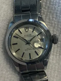 Vintage—- lady’s ROLEX - TUDOR,,, 7616/0,,, oyster , quick set,,,, NR