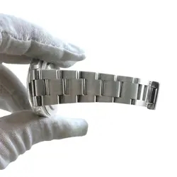 ROLEX 16570 Explorer 2 Black Men's Silver #KN215