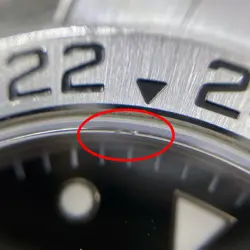 ROLEX 16570 Explorer 2 Black Men's Silver #KN215