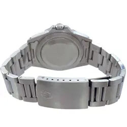 ROLEX 16570 Explorer 2 Black Men's Silver #KN215