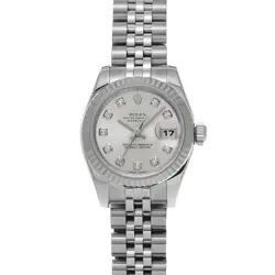 179174G DATEJUST SILVER/DIAMOND