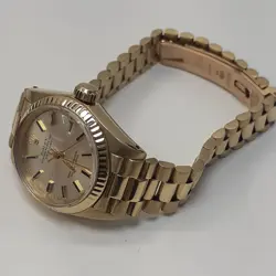 Rolex Ladies Datejust President 26 mm 18K Yellow Gold Watch 6917 Circa 1979