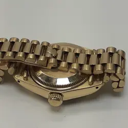 Rolex Ladies Datejust President 26 mm 18K Yellow Gold Watch 6917 Circa 1979