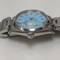 DATE 34MM BLUE