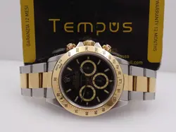 18KTGOLD&STEEL WATCH