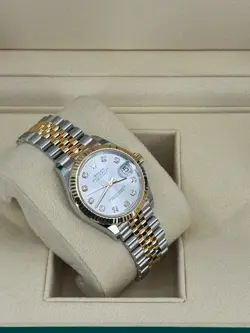 Mint Rolex Datejust 31mm, Silver Diamond, Jubilee, 278273, dated 2024