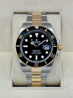 2020 ROLEX SUBMARINER 41MM 126613LN TWO-TONE BLACK DIAL