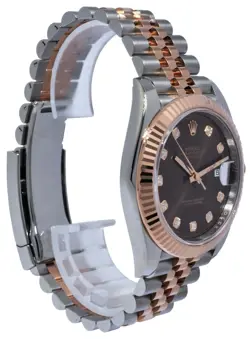 CHOCOLATE DIAMOND WATCH