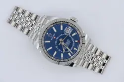 ROLEX SKY-DWELLER 326934 BLUE INDEX DIAL JUBILEE BAND BOX & PAPERS YEAR 2022