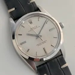 MENS ROLEX OYSTER PERPETUAL REF 1018 36MM AUTOMATIC 1960S VINTAGE SWISS RA433