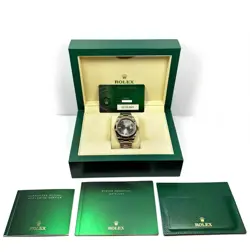 2021 Rolex Datejust Wimbledon 126300 41MM Silver Dial Smooth Oyster B/p