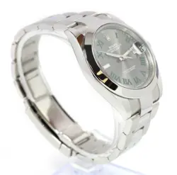 2021 Rolex Datejust Wimbledon 126300 41MM Silver Dial Smooth Oyster B/p