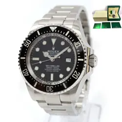 2020 ROLEX SEA-DWELLER DEEPSEA 126660 44MM BLACK DIAL STEEL BOX PAPERS
