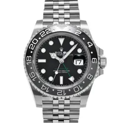 ROLEX 126710GRNR GMT-MASTER II BLACK MENS WRISTWATCH WITH BOX & PAPER
