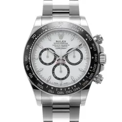 ROLEX 126500LN COSMOGRAPH DAYTONA WHITE MENS WRISTWATCH WITH BOX & PAPER