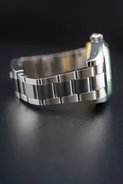 Rolex Milgauss 116400GV Green Crystal Orange Hand 40mm – 2010 Card Included