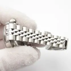 ROLEX Datejust U Wrist Watch 69174 Automatic K18 WG White Gold SS Used Women