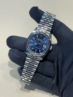 ROLEX 126200 DATEJUST JUBILEE 36MM BLUE DIAL STAINLESS STEEL