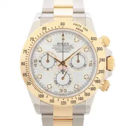 ROLEX COSMOGRAPH DAYTONA 116523NG SS×YG AT SHELL-FACE 3 EXTRA LINKS