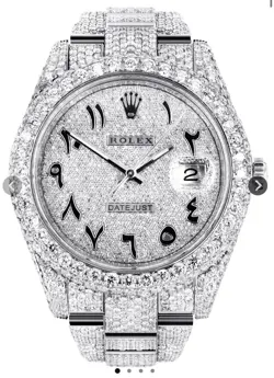 DIAL MOISSANITE WATCH