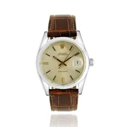 ROLEX STAINLESS STEEL OYSTER DATE 34MM