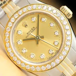 DIAMOND 2-TONE WATCH