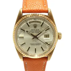 ROLEX DAY DATE 1803 31 YELLOW GOLD AUTOMATIC MEN'S #U207