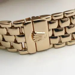 Rolex Cellini 6622 E 750 Yellow Gold Quartz 33mm Men's Women's #U237