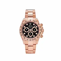 ROLEX DAYTONA 116505 ROSE GOLD BLACK DIAMOND DIAL (2022)