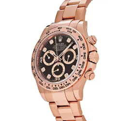 ROLEX DAYTONA 116505 ROSE GOLD BLACK DIAMOND DIAL (2022)
