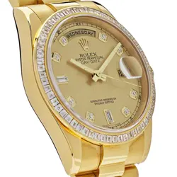 DIAMOND BEZEL CHAMPAGNE