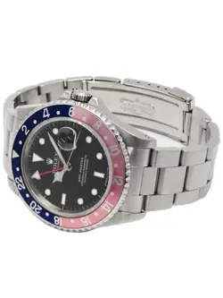 ROLEX GMT Master Red x Blue Bezel 16700 U number’97’s watch men TO193939