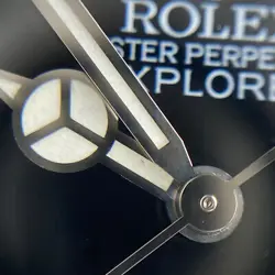 USED ROLEX Explorer 1 14270 Black Case: 36mm Band: 16.5cm Men's Watch #1014511