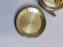 Rolex Tudor Prince Date Watch Diamond Markers 14 ct Gold Bezel Mid Size Serviced