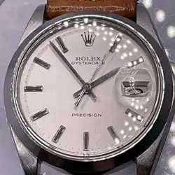 Rolex 6694 Oysterdate Precision 1967. 34mm Unisex Watch. Serviced 2 Years Ago.