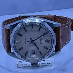 Rolex 6694 Oysterdate Precision 1967. 34mm Unisex Watch. Serviced 2 Years Ago.