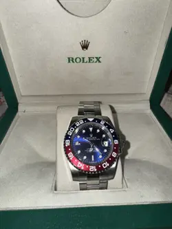 ROLEX GMT-MASTER II PEPSI 