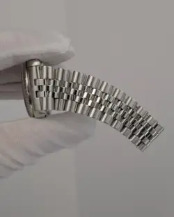 Rolex Datejust 36mm 16234 Tapestry Dial 1997 Fluted 18k gold bezel Jubilee steel