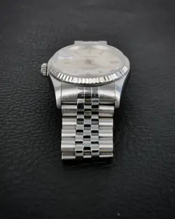 Rolex Datejust 36mm 16234 Tapestry Dial 1997 Fluted 18k gold bezel Jubilee steel